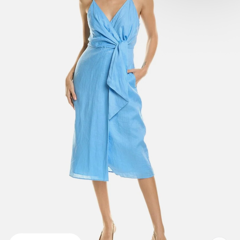 Reiss linen dress ,Size 4 - Picture 3 of 4
